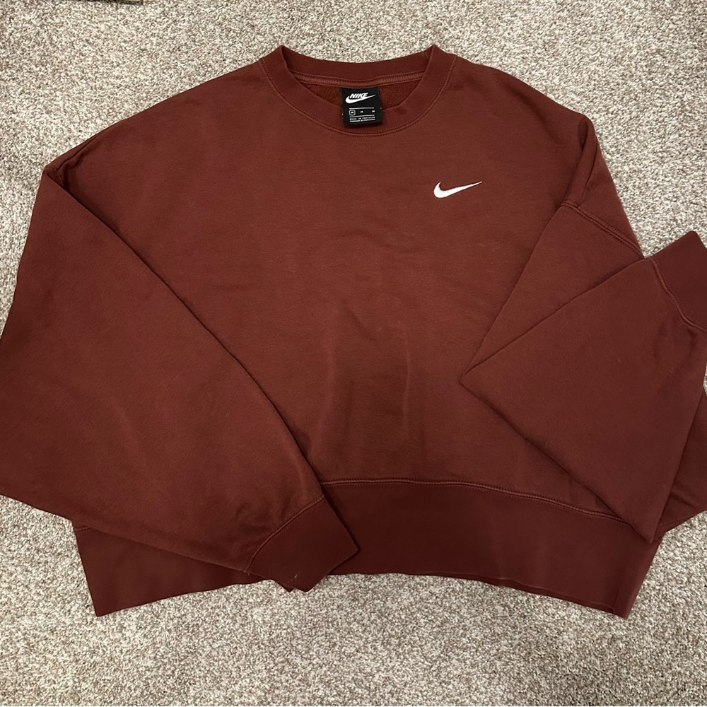 Nike cropped sweatshirt